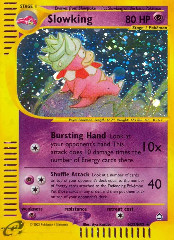 Slowking, Aquapolis