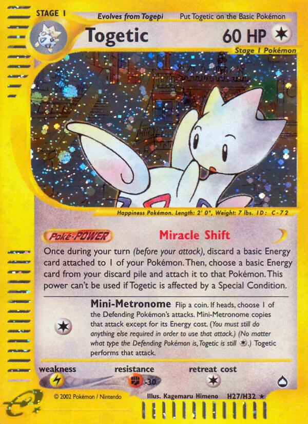Togetic, Aquapolis
