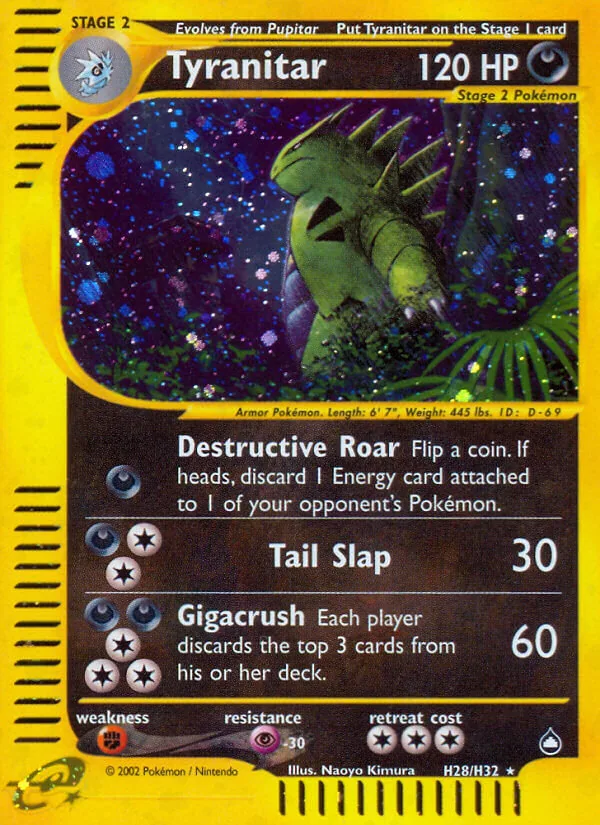 Tyranitar, Aquapolis