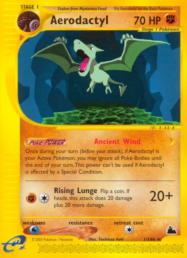 Aerodactyl, Skyridge