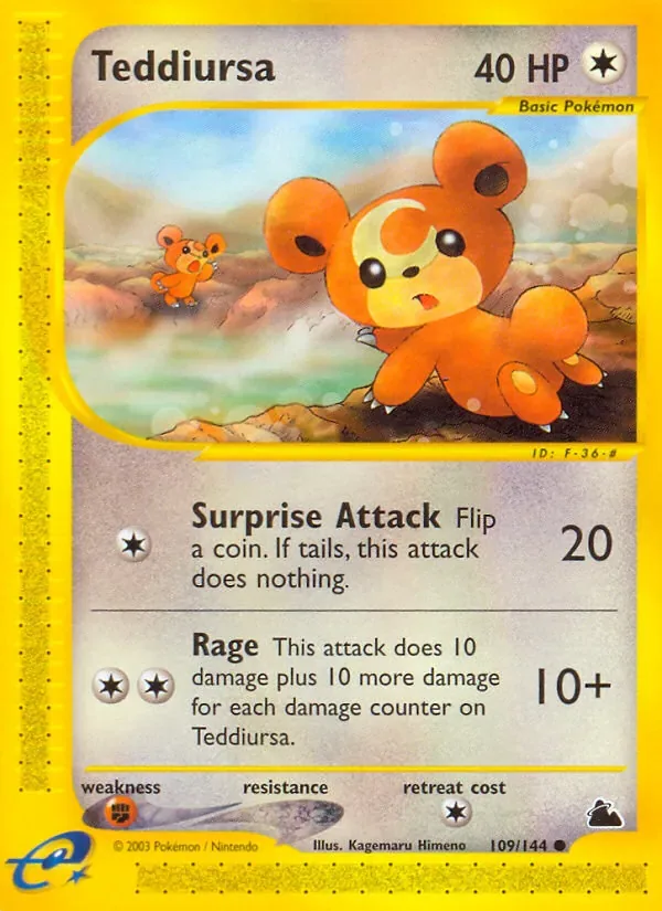 Teddiursa, Skyridge