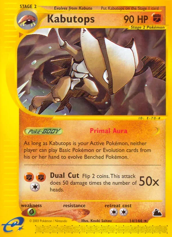 Kabutops, Skyridge