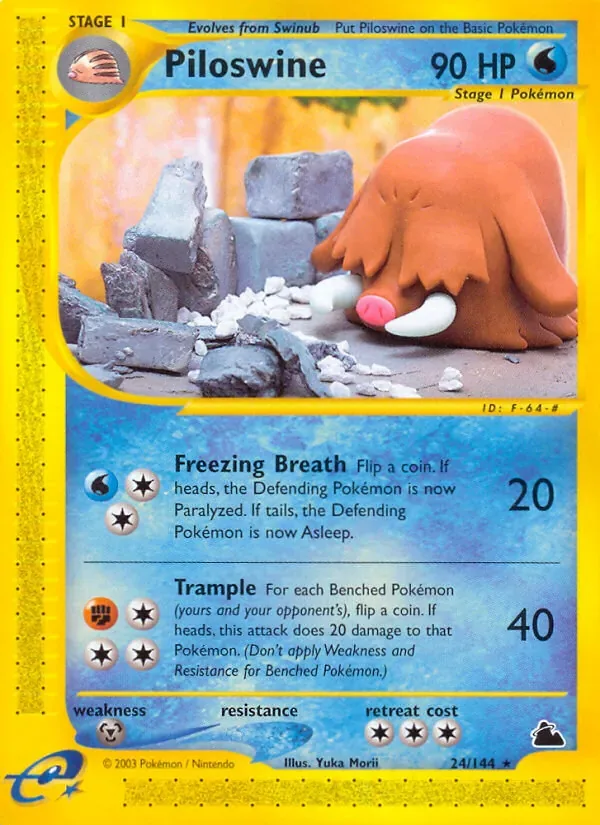 Piloswine, Skyridge