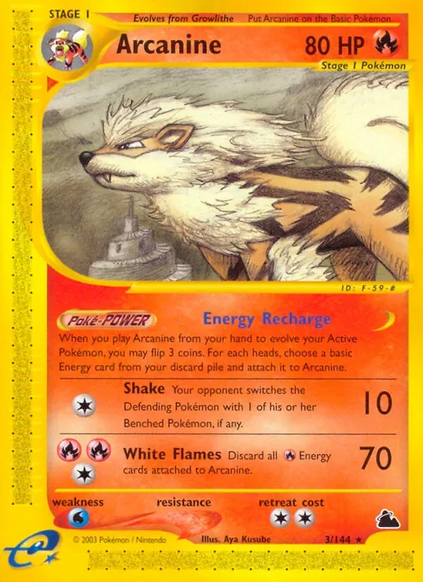 Arcanine, Skyridge