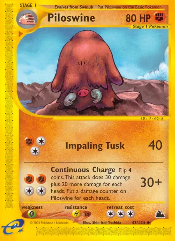 Piloswine, Skyridge