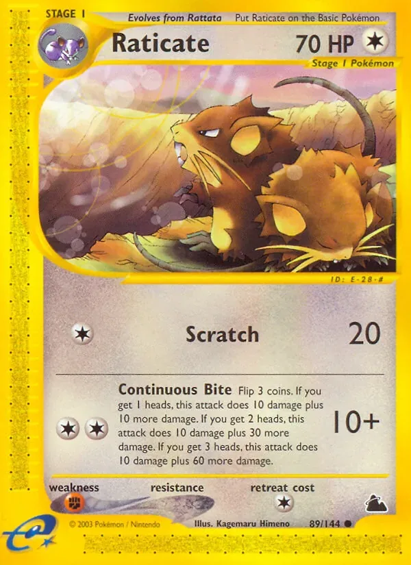 Raticate, Skyridge