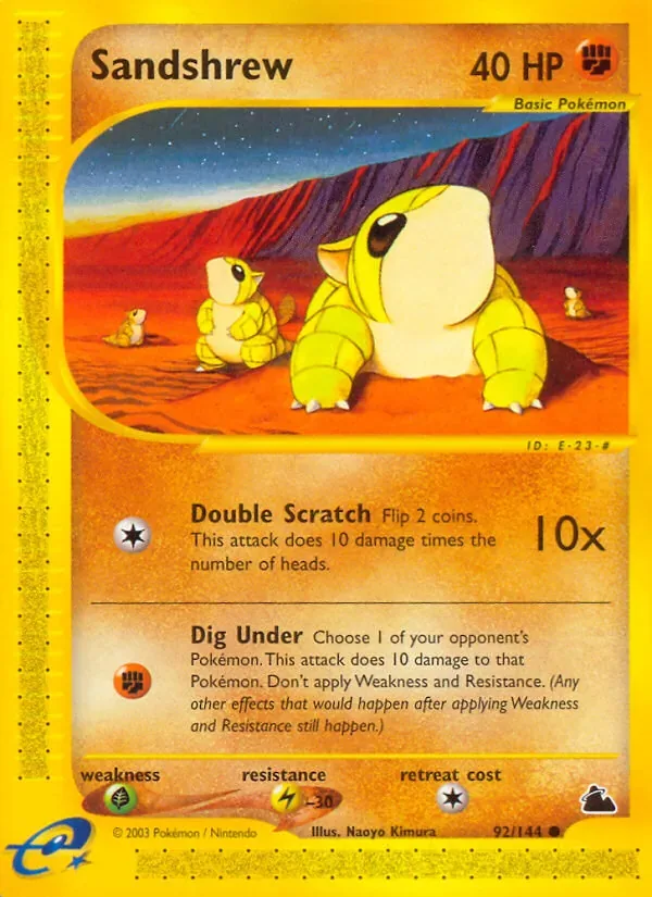 Sandshrew, Skyridge