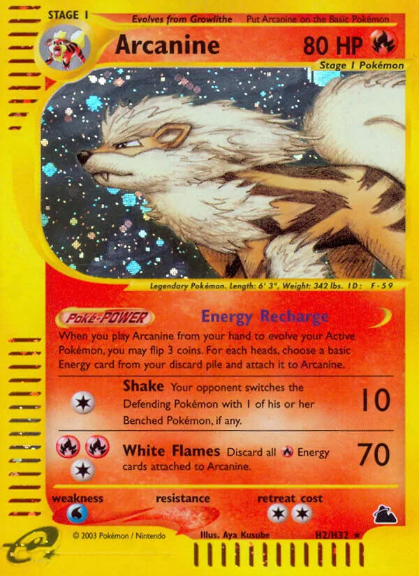 Arcanine, Skyridge