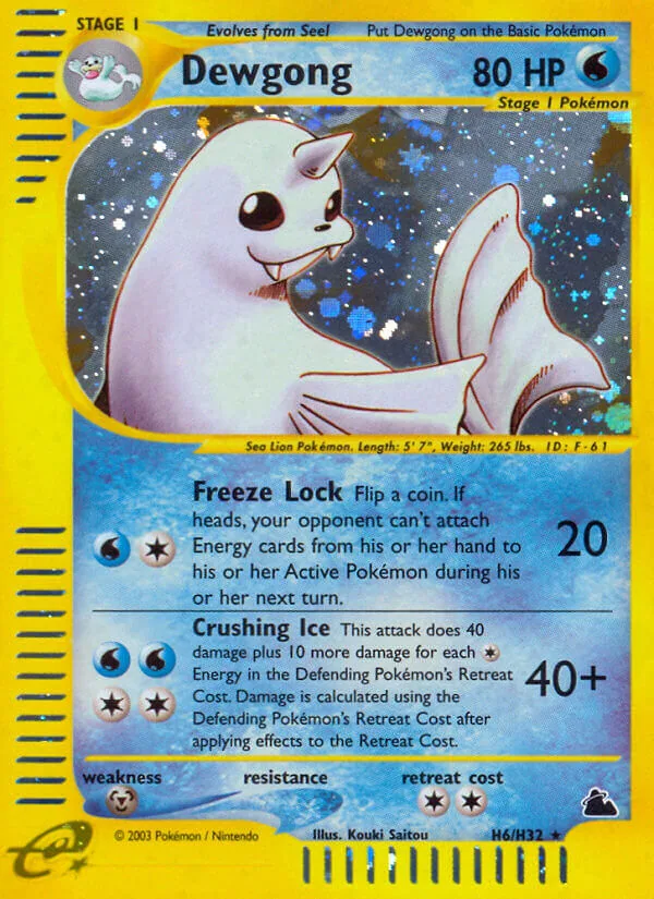 Dewgong, Skyridge
