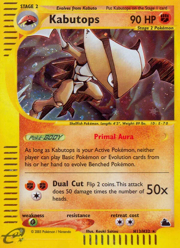 Kabutops, Skyridge