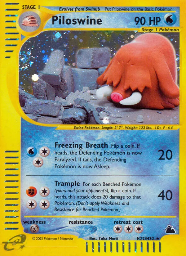 Piloswine, Skyridge