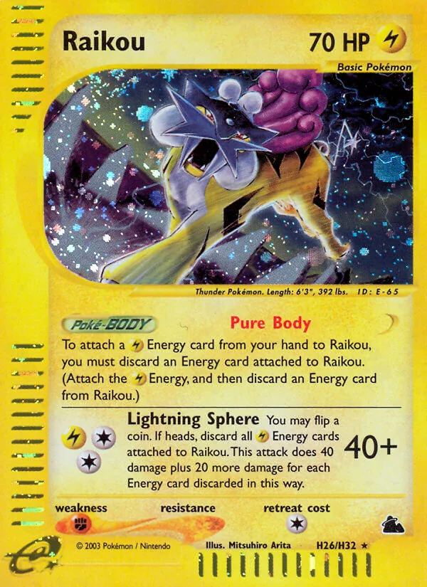 Raikou, Skyridge