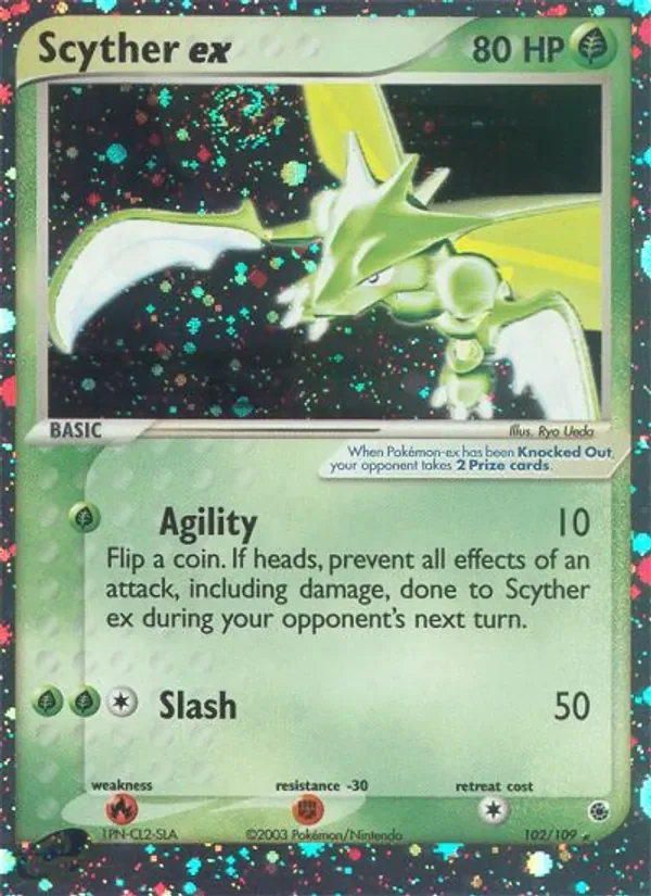 Scyther ex, Ruby & Sapphire