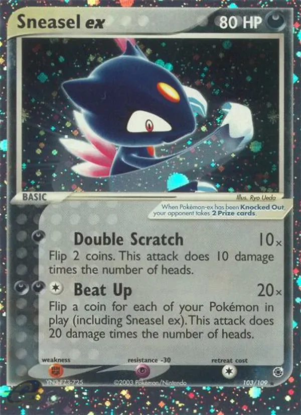 Sneasel ex, Ruby & Sapphire