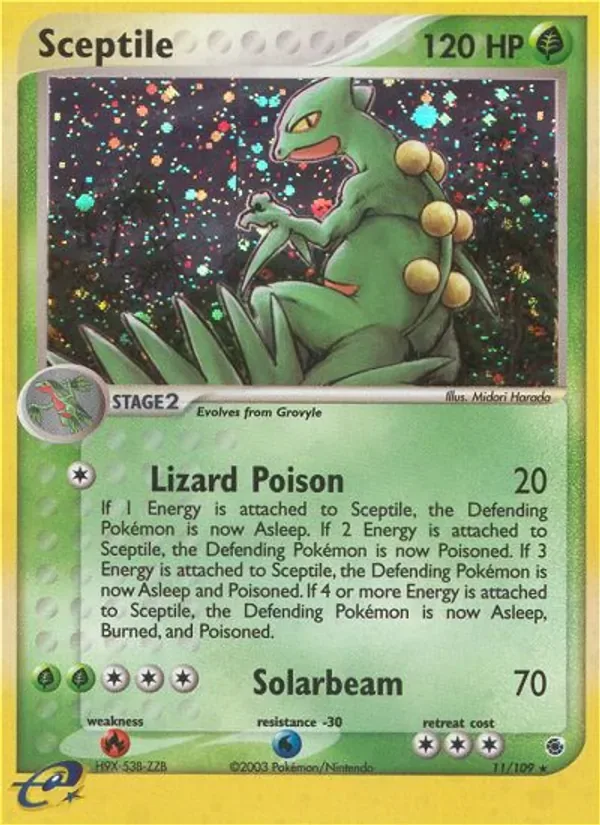 Sceptile, Ruby & Sapphire