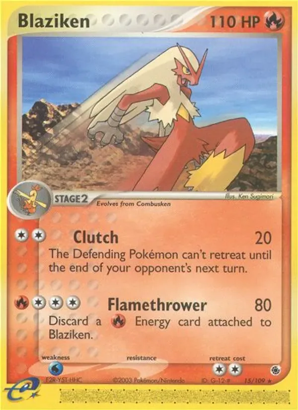 Blaziken, Ruby & Sapphire