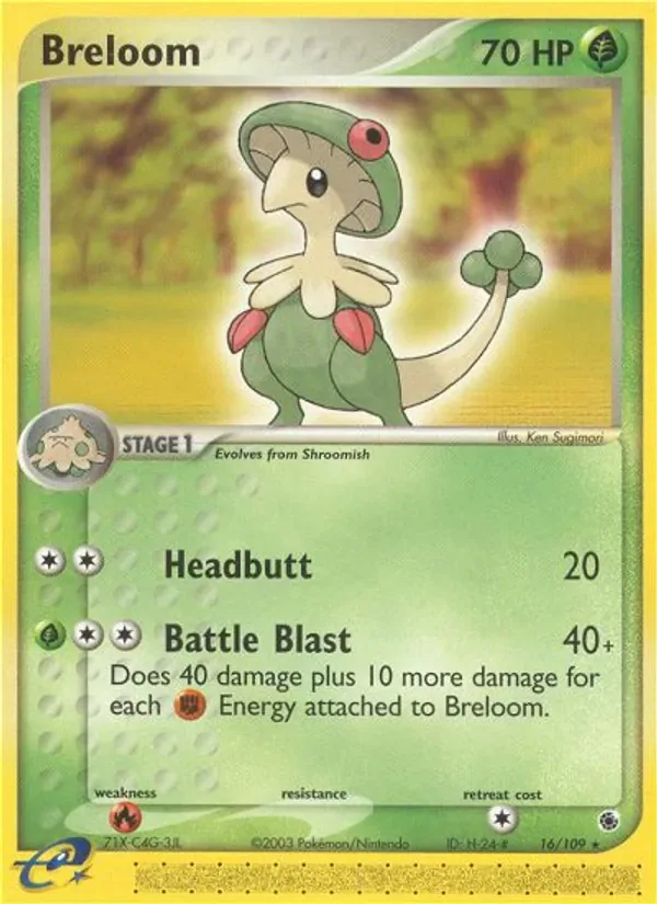 Breloom, Ruby & Sapphire