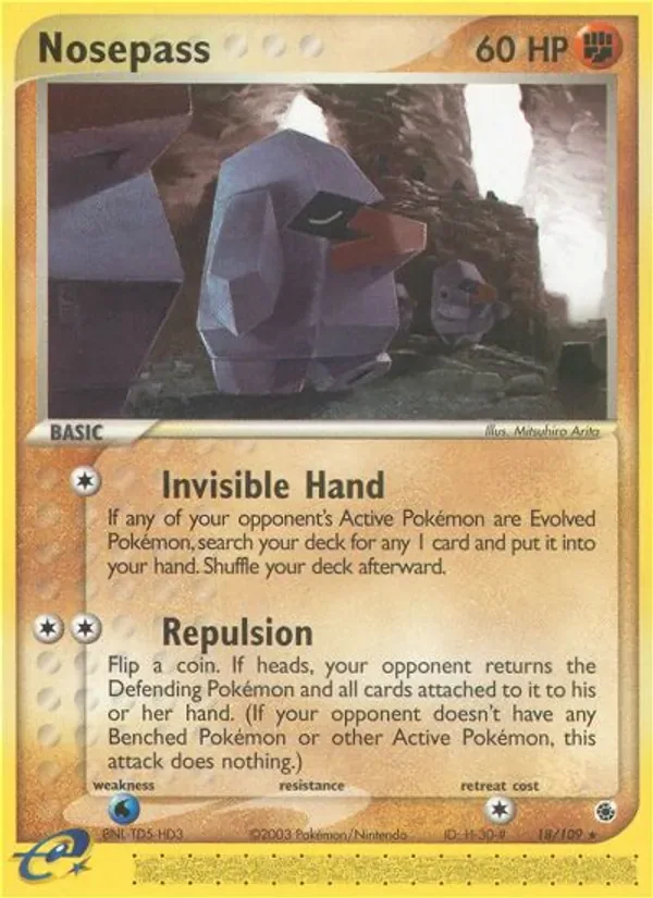 Nosepass, Ruby & Sapphire