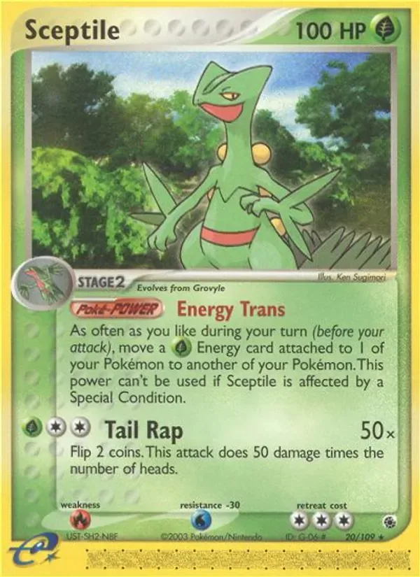 Sceptile, Ruby & Sapphire