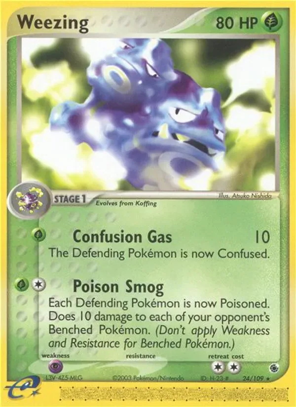 Weezing, Ruby & Sapphire
