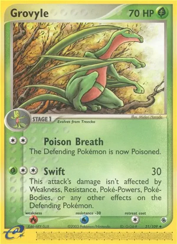 Grovyle, Ruby & Sapphire