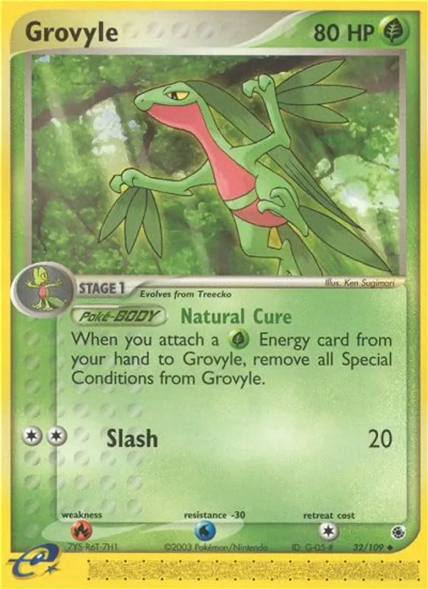 Grovyle, Ruby & Sapphire