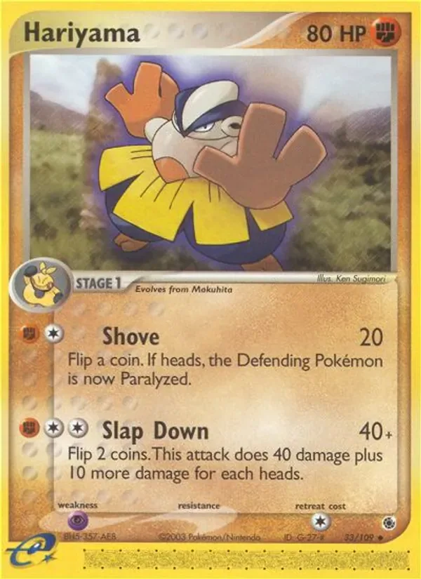 Hariyama, Ruby & Sapphire