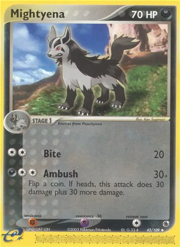 Mightyena, Ruby & Sapphire