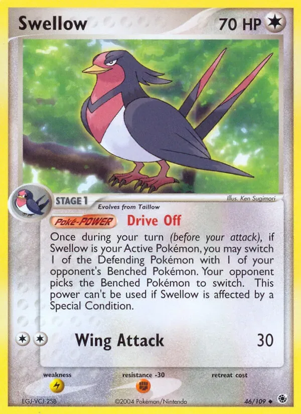 Swellow, Ruby & Sapphire