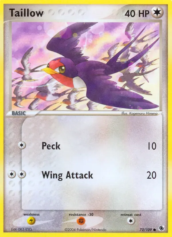 Taillow, Ruby & Sapphire