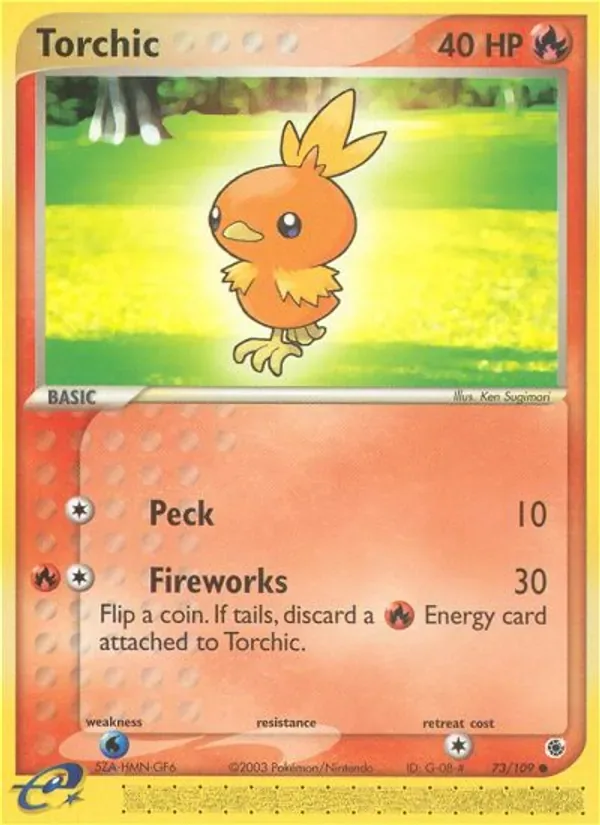 Torchic, Ruby & Sapphire
