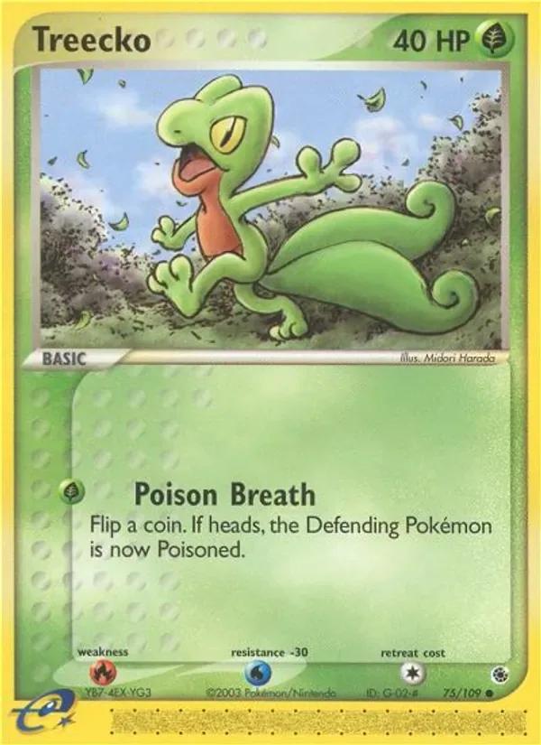 Treecko, Ruby & Sapphire