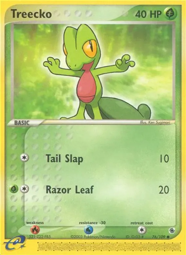 Treecko, Ruby & Sapphire