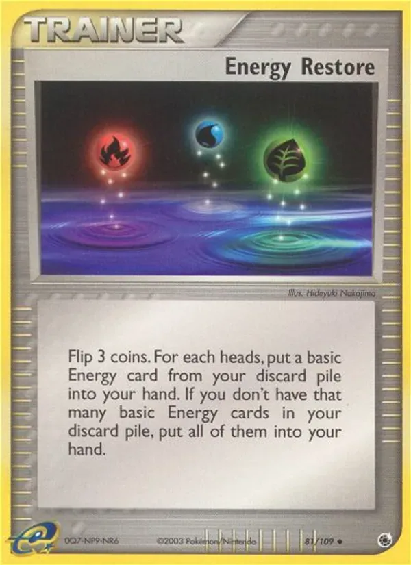 Energy Restore, Ruby & Sapphire