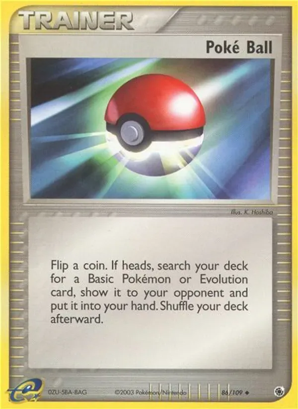 Poké Ball, Ruby & Sapphire