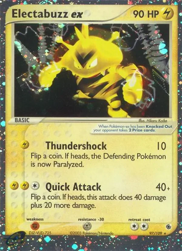 Electabuzz ex, Ruby & Sapphire