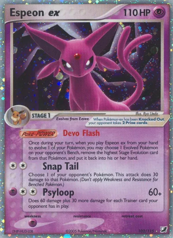 Espeon ex, Unseen Forces