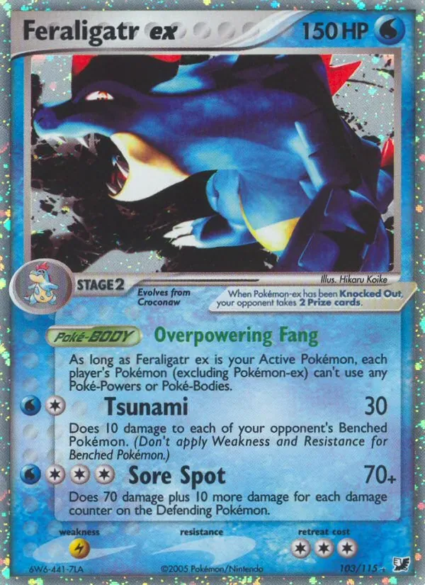 Feraligatr ex, Unseen Forces