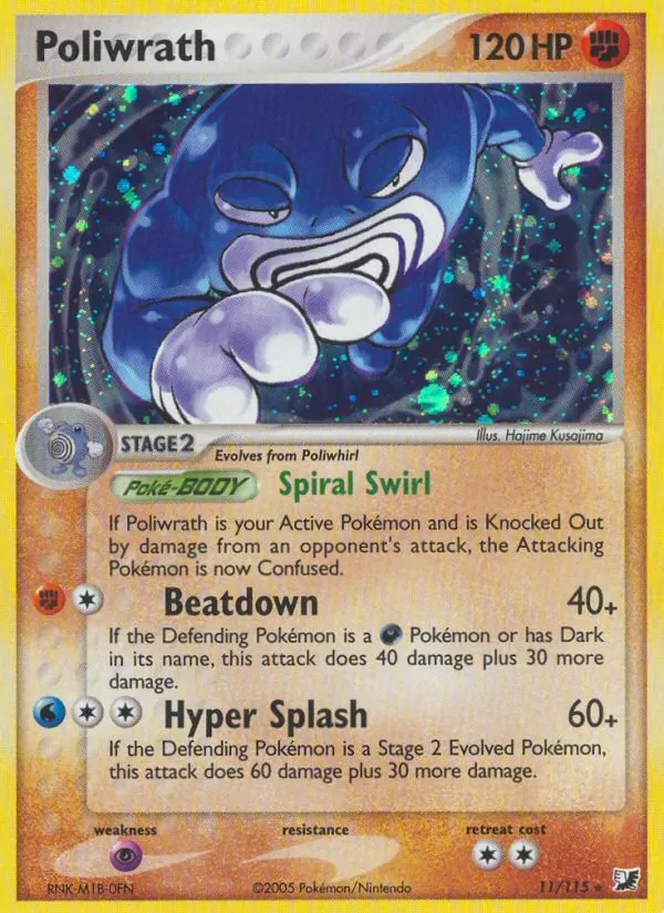 Poliwrath, Unseen Forces