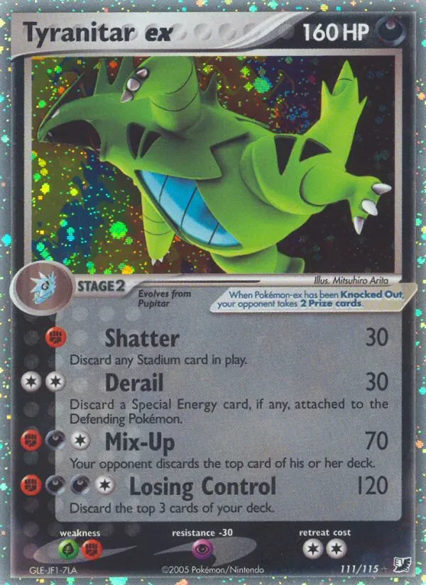 Tyranitar ex, Unseen Forces