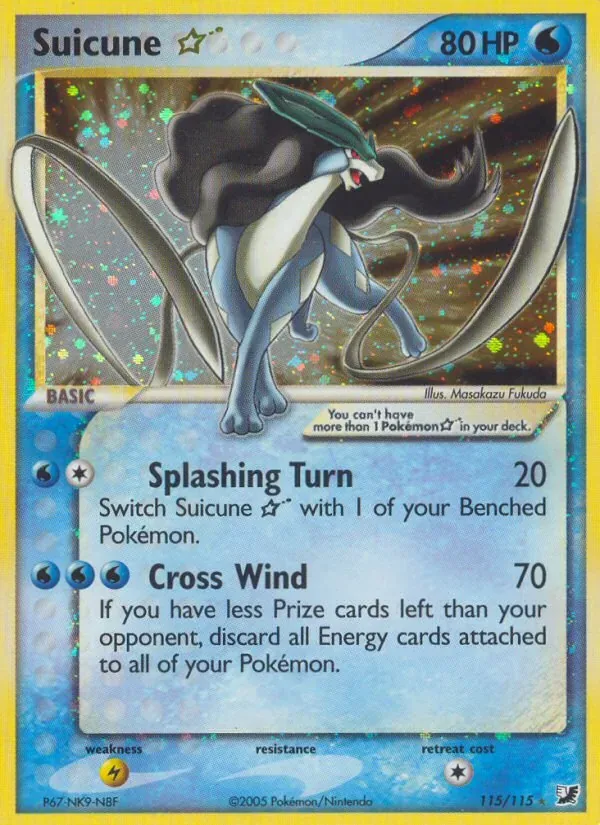 Suicune ☆, Unseen Forces