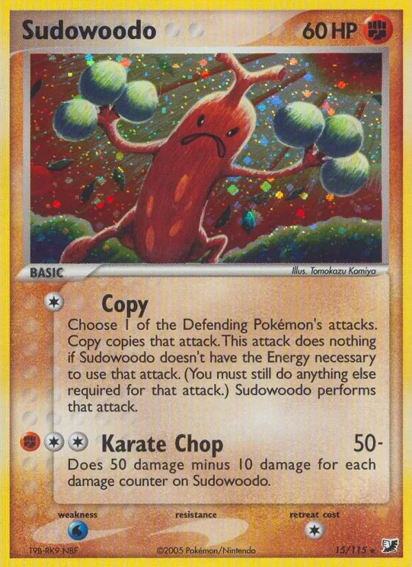 Sudowoodo, Unseen Forces