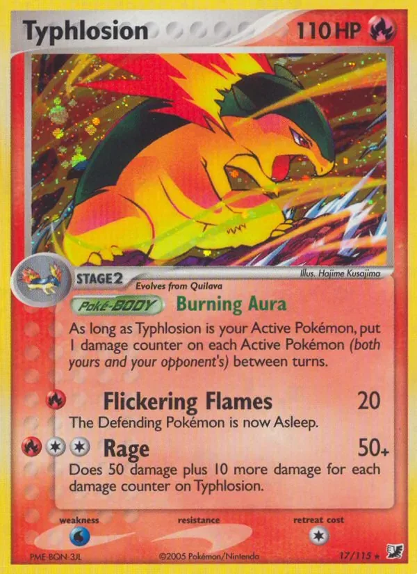 Typhlosion, Unseen Forces