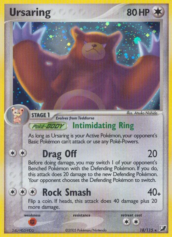 Ursaring, Unseen Forces