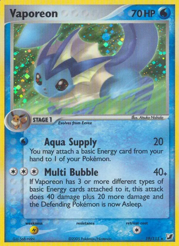 Vaporeon, Unseen Forces