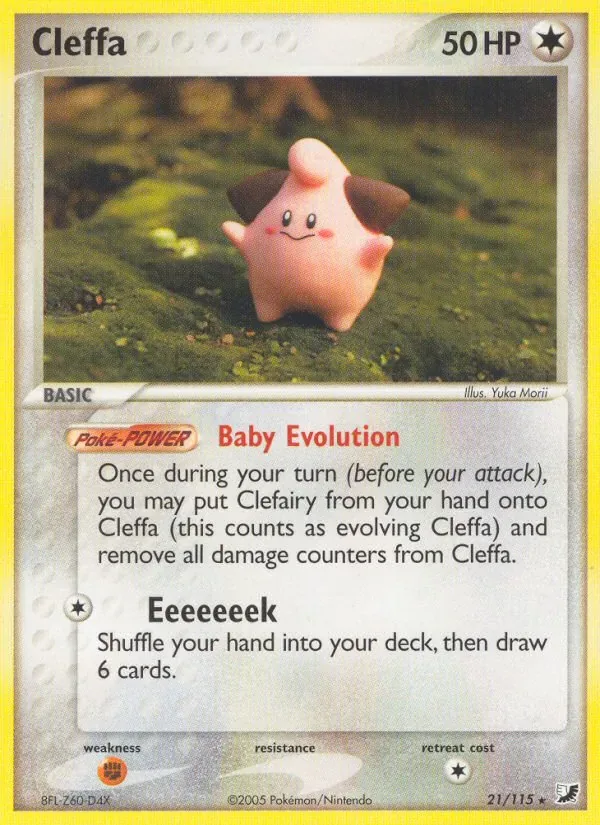 Cleffa, Unseen Forces