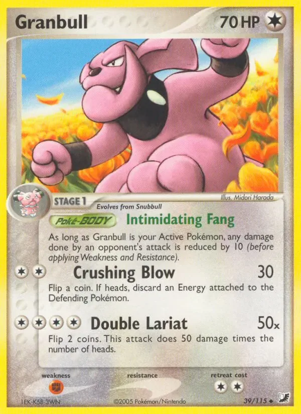 Granbull, Unseen Forces