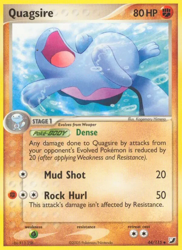 Quagsire, Unseen Forces