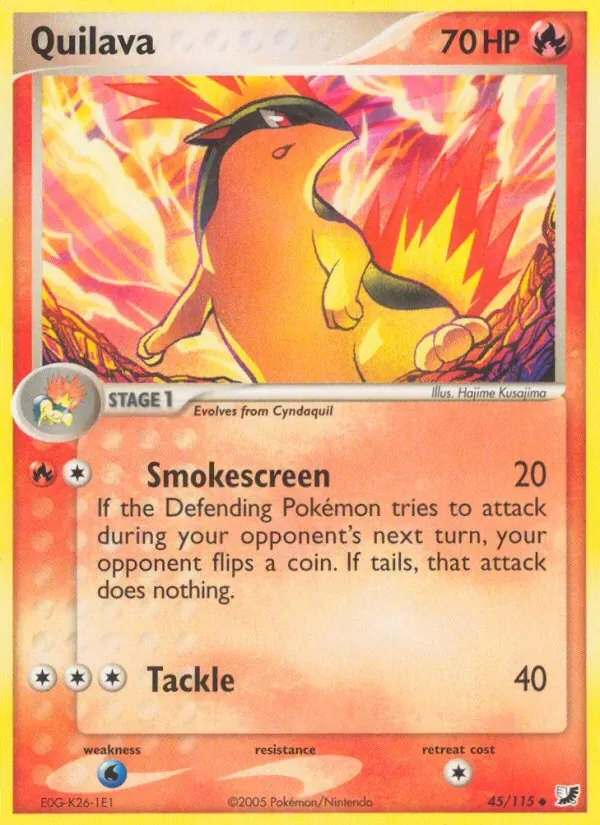 Quilava, Unseen Forces