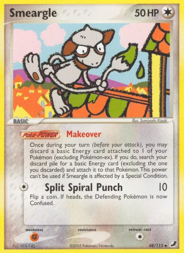 Smeargle, Unseen Forces